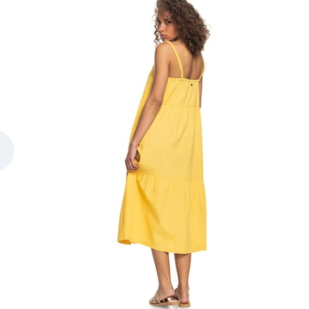 Roxy Euc Spaghetti Straps Spring Summer Vacation … - image 3